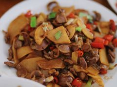 酸炒鸡胗-牛八宝桂林米粉(八里庄店)