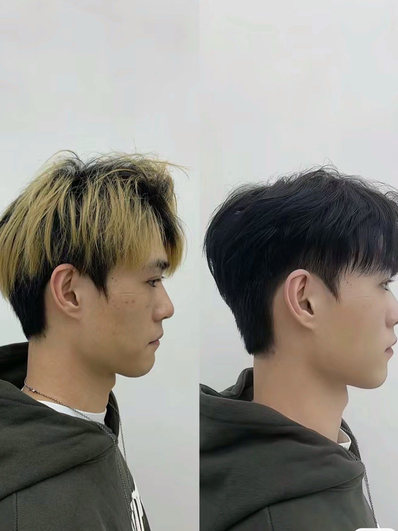 颧骨高的男生留这样的发型很修饰脸型