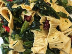 来酌菜心拌豆皮-喜来酌海鲜·饺子(和平一店)