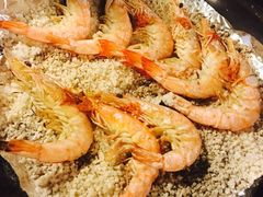盐烤大虾-喜儿家铁网烤章鱼(弘大店)