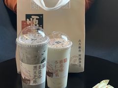 杏仁豆腐桂花茶-长春堂顺时而饮(前门店)