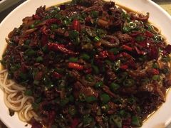 线椒辣子鸡捞面-小院烤肉(公园南路店)