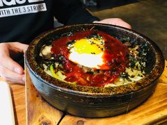 牛肉石锅拌饭-弘益铭家九炙社韩国烤肉料理(尚美店)