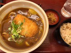 咖喱乌冬面定食-杵屋(京都ポルタ店)