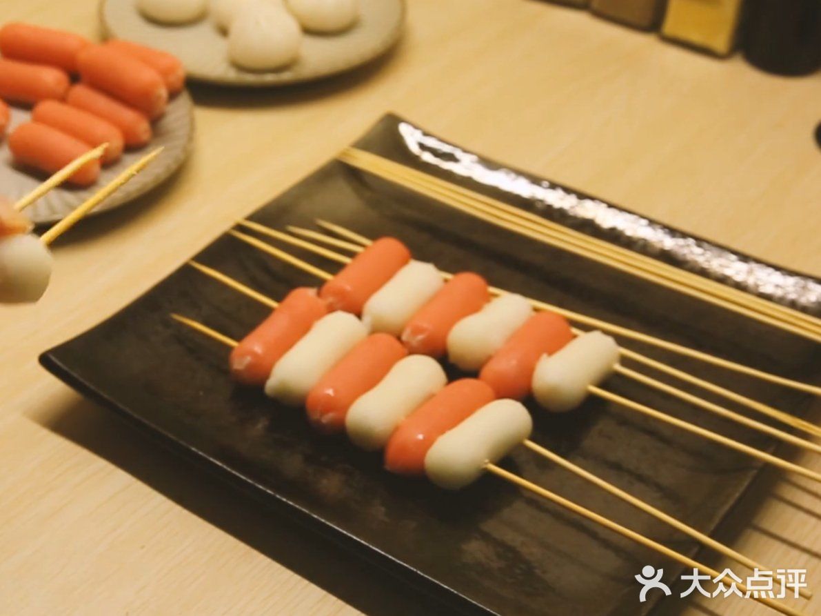 香肠年糕串     韩国吃播同款get！