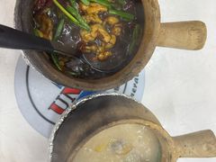 -长城砂煲田鸡粥