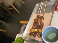 菠萝牛肉串-左庭右院鲜牛肉火锅(浦江欢乐颂店)