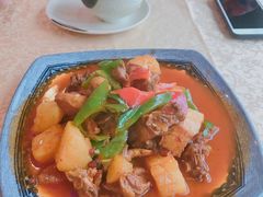 特色的大盘鸡-维吾尔餐厅(宜山路店)