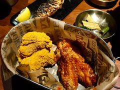 芝士味炸鸡-春熙台韩国料理·章鱼肥牛(西丽店)