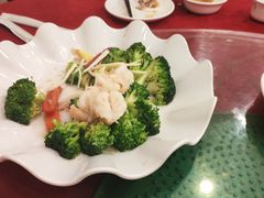 西兰花炒虾球-胜记菜馆(文明路)