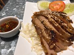 泰式猪颈肉-香蕉叶餐厅(是隆店)