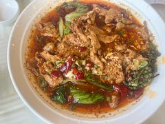 水煮肉片-怡园饭店-餐厅(四望亭店)