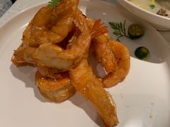 蜜汁酥皮虾-四季民福烤鸭店(王府井灯市口店)