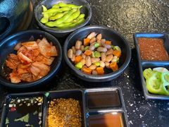 餐前小菜-九田家黑牛烤肉料理(珠江摩尔店)