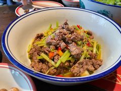 小炒黄牛肉-洞庭土菜馆(天河北总店)