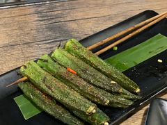 秋葵-辉记炭烧海鲜大排档·老字号(福田店)