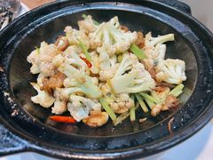 塔吉锅生啫有机菜花-黑鸡小馆(金源店)