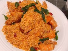 红薯椒盐虾-港丽餐厅(高德置地店)