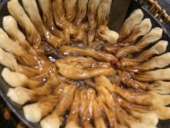 鱼锅粘卷子-华盛园卷子王农家菜水库鱼