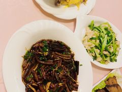 鸡毛菜炒百叶-翠亭酒家(山西南路店)