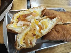 虾仁鸡蛋炸老虎-和众大油条