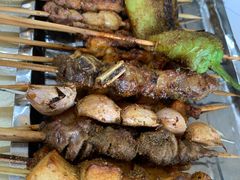 羊肉串-天津乾毓德饭庄·清真传统炒菜·海鲜烧烤(咸阳路店)