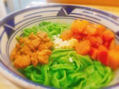 -长青菠菜面·烧烤