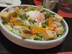 蟹肉温泉蛋色拉-喜寿司(金狮广场店)