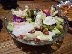 -东来菜馆•手抓海鲜家常菜•海鲜锅贴(鸽子窝店)