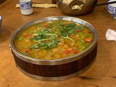 -石磨豆花家常菜·牦牛排土火锅
