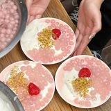 为了这份草莓麻薯🍓总来要一趟南京吧！