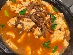 石锅豆腐小河虾-宏宴·新京菜(望京店)