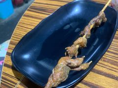 -老红桥炸灌肠牛肚锅烧烤(定福庄店)