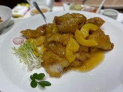 黄桃锅包肉-品味居·首店·大连鲜活海鲜大连菜(东港店)