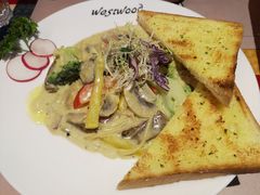 牛肝菌菇奶油意面-遇见西木美式餐厅(体育路店)