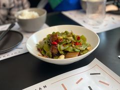 莴笋炒腊肉-渔芙南(三里屯店)