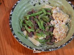 青笋炒肉拌面-刘氏三和面馆