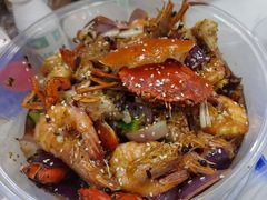 -休记光头香辣蟹干锅(绵竹店)