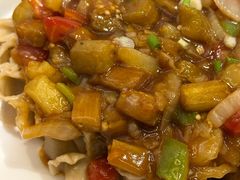 酸菜茄子扒莜面-六毛九四季粗粮(锦华家园店)