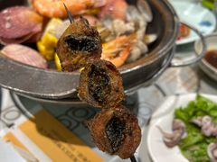 烤羊眼睛-虾宝贝胶东海鲜·渔家菜(小西天店)