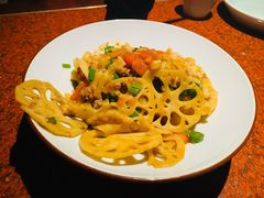 辣炒藕片-绿茶餐厅(蓝色港湾店)