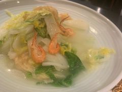 腐皮杭白菜-老头儿油爆虾·知味杭州(爱琴海购物中心)