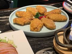 蛋黄鸡翅-新白鹿餐厅(虹桥南丰城店)