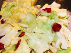 干锅圆白菜-绿茶餐厅(西单老佛爷店)