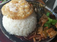 铁板酸菜五花肉饭-绿茵阁(体育西分店)