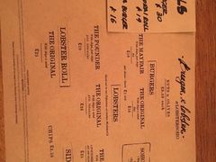 菜单-Burger & Lobster(Dean Street)