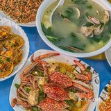 来巽寮湾吃一顿地道的海鲜美食吧