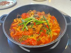 -贵州辣子鸡番茄鸡
