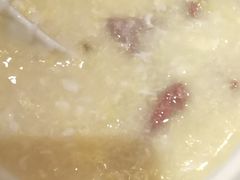 牛肉窝蛋粥-畔山酒店中餐厅