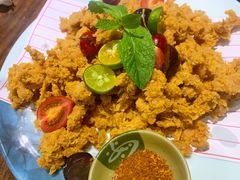 鲜果盐酥鸡-宋庄魁元艺术餐厅